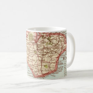 Ön Wight Kartmugg Kaffemugg