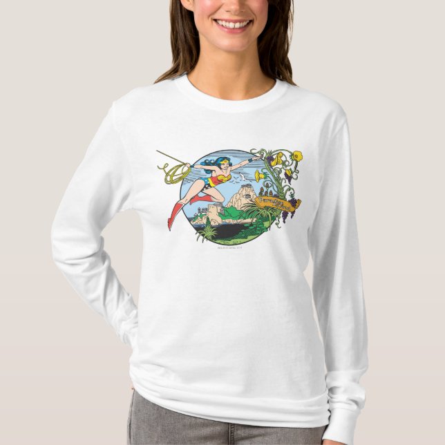  ön Woman Paradise Tee Shirt (Framsida)