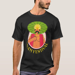 Onam Festival India Helgdag Indian Kerala Religiou T Shirt