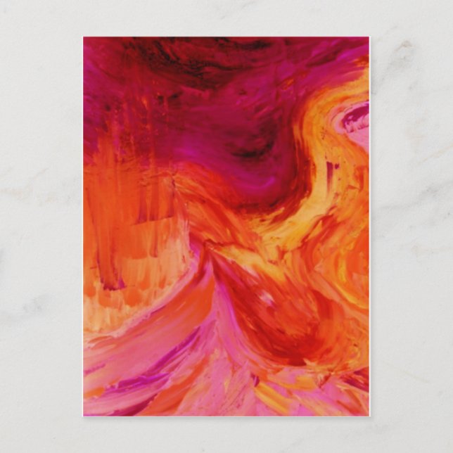 Onamngiven skapelse vykort (Framsida)