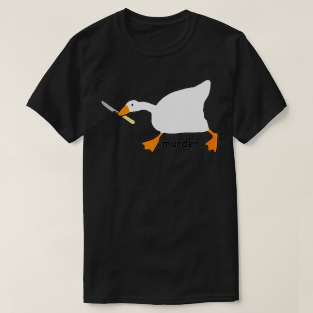Onamngivet getspelsmord t shirt (Design framsida)