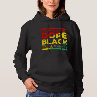 Onapologetisk påve Black Social Worker African Ame T Shirt