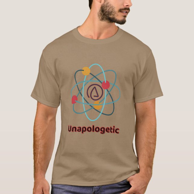 Onapologetisk teist t shirt (Framsida)