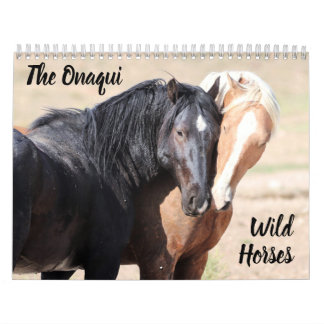 Onaqui Vild Horses Calendar Kalender