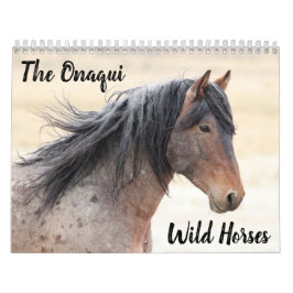 Onaqui Vild Horses Calendar Kalender