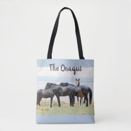 Onaqui Vild Horses Tygkasse