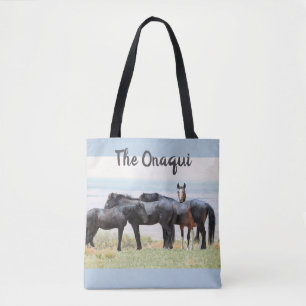 Onaqui Vild Horses Tygkasse