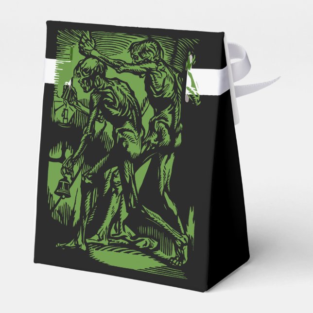 Onärliggande ohyggligheter efter döda gruvarbetare presentaskar (Baksidan Sidan)