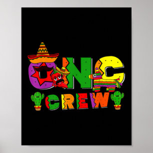 Onc Crew Cinco De Mayo Hematologi Onkologi Sjukskö Poster