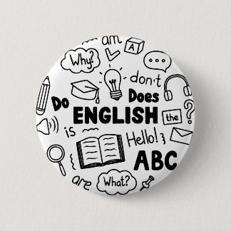 Once in a Blue Moon Idiom Design English Learning Knapp