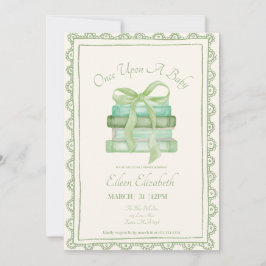 Once Upon A Baby Baby Shower Invitation  Inbjudningar