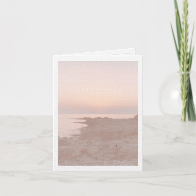 Once upon a Beirut Tack Kort (Framsida)