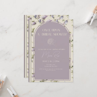 Once Upon A Bridal Shower Invitation Inbjudningar