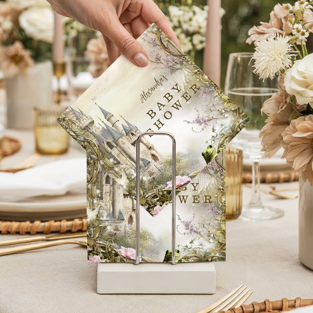 Once Upon a Time Princess Castle Baby Shower Pappersservett (Skapare uppladdad)