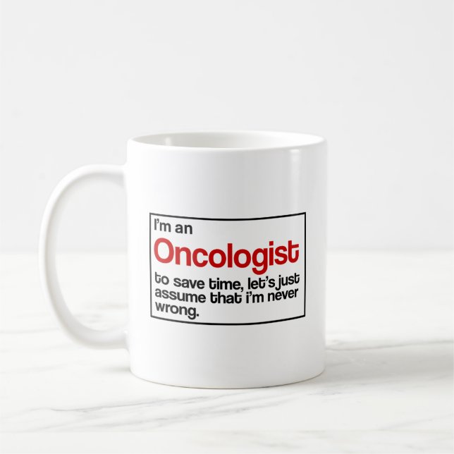 Oncologist Kaffemugg (Vänster)