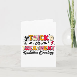 Oncology Halloween för bestrykning eller behandlin Kort