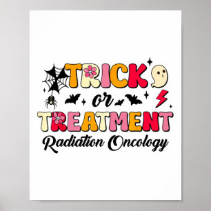 Oncology Halloween för bestrykning eller behandlin Poster