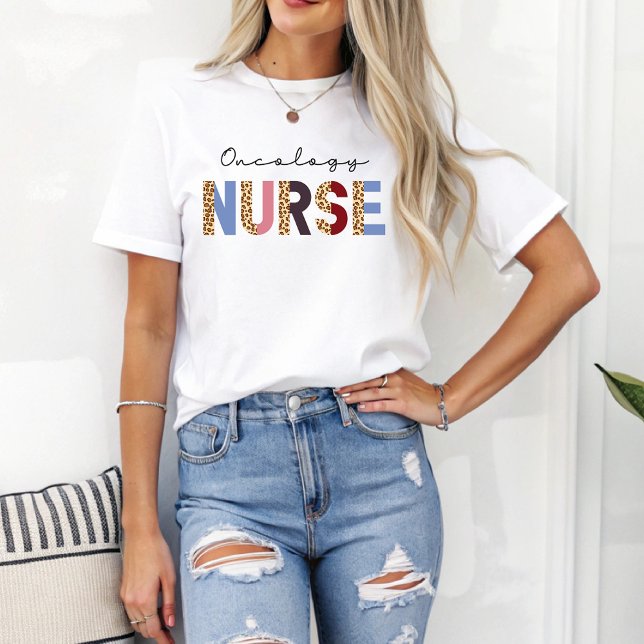 Oncology Nurse Gift för sjuksköterska T Shirt (Skapare uppladdad)