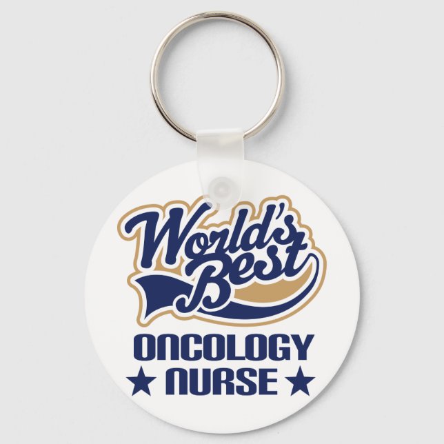 Oncology Nurse Gift Nyckelring (Framsida)