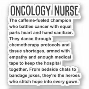 Oncology Nurse Klistermärken