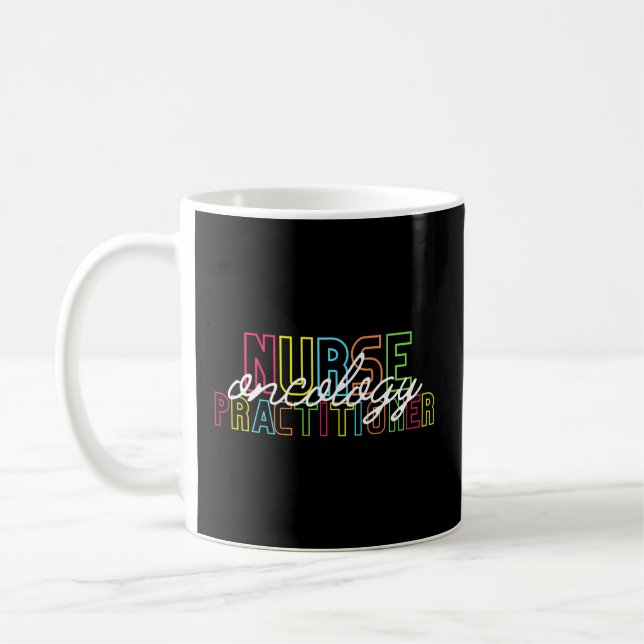 Oncology Nurse Practister Studenten New Nurse Kaffemugg (Vänster)