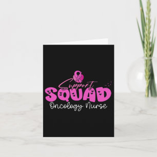 Oncology Nurse Support Squad Team Breast Cancer Aw Kort
