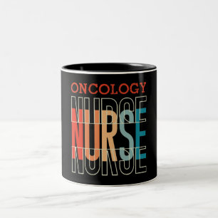 Oncology Nurse Två-Tonad Mugg
