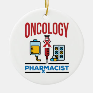 Oncology Pharmacer Cancer Care Pharmacy Team Julgransprydnad Keramik