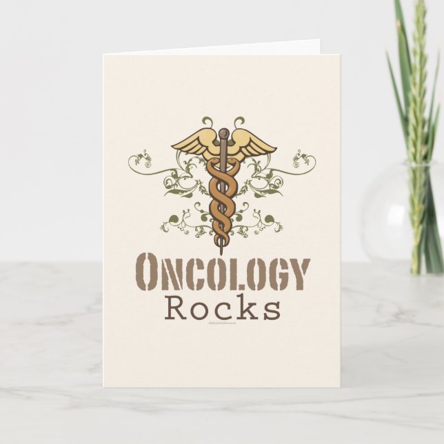Oncology Sten Greeting Card Kort (Framsida)