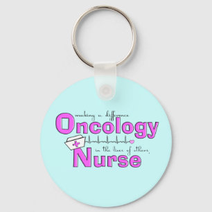 Oncologysjuksköterskagåvor Nyckelring