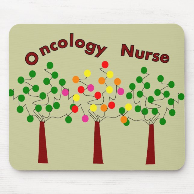 OncologysjuksköterskaT-tröja och gåvor Musmatta (Framsidan)