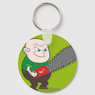 Ond Chainsawman Nyckelring
