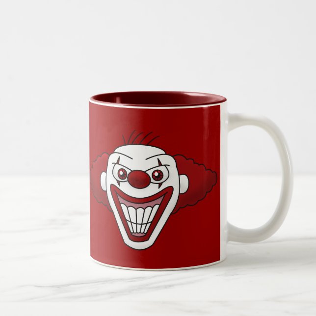 Ond Clown Kaffe Mugg (Höger)