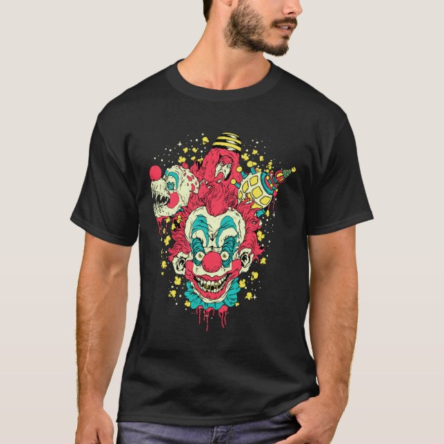 Ond clown t-shirt (Framsida)