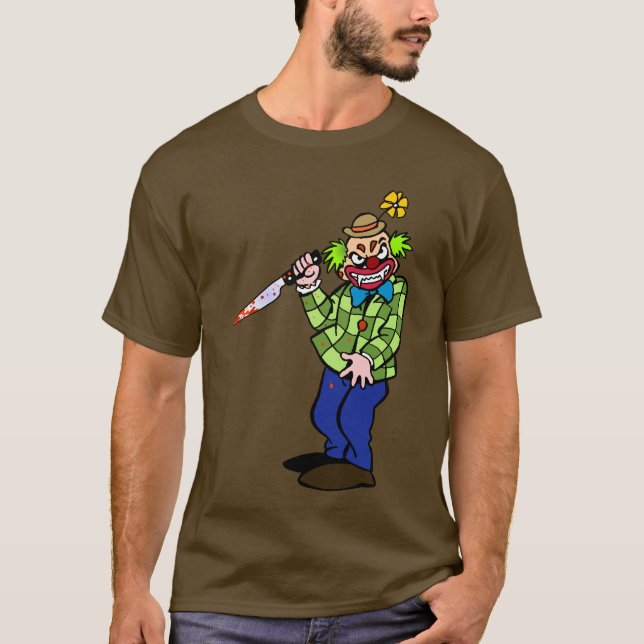 Ond clown t shirt (Framsida)