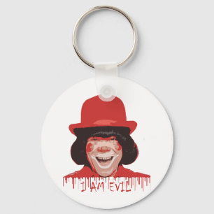 Ond clownnyckelring nyckelring