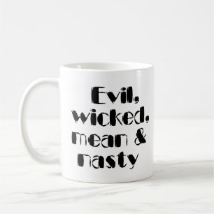 ond, elak, eländig & vidrig kaffemugg