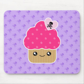 Ond gullig muffin av död Kawaii Mousepad Musmatta