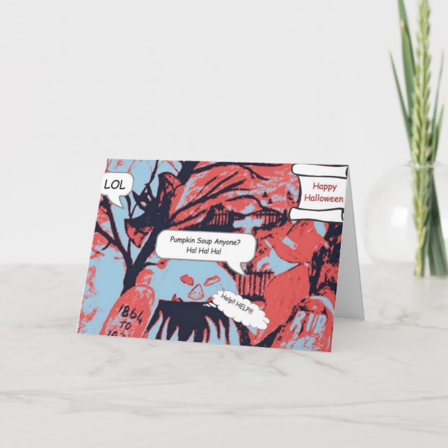 Ond häxa av Halloween 2 Kort (Framsida)