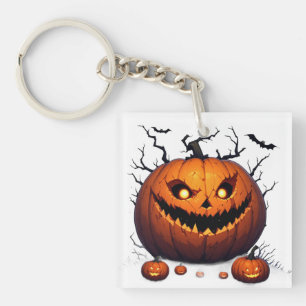 Ond Jack O Lantern Pumpa Halloween Natt 🎃
