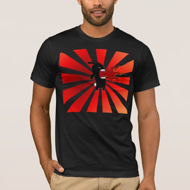 Ond kaninutslagsplats t shirt (Framsida)