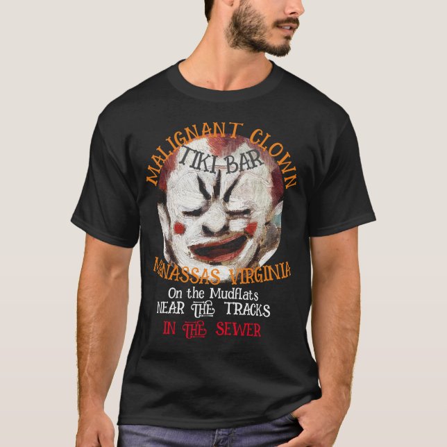 OND KLÄNINGS TIKI BAR MANASSAS VIRGINIA T SHIRT (Framsida)