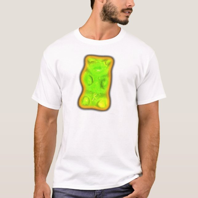 Ond klibbig björn t-shirt (Framsida)
