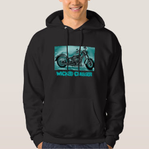 Ond kryssare sweatshirt med luva