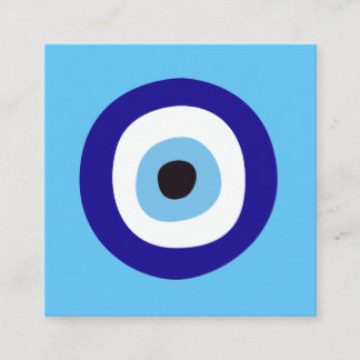 Ond Ögon Nazar Skydd Bra Karma Skicka Vidare Fyrkantigt Visitkort