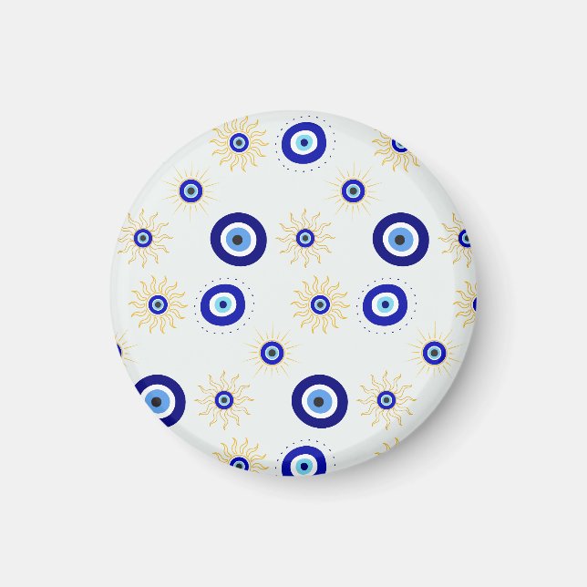 Ond Ögonsymbol Magnet (Framsidan)