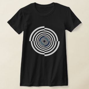 Ond Ögonsymbol, optisk illusion T Shirt