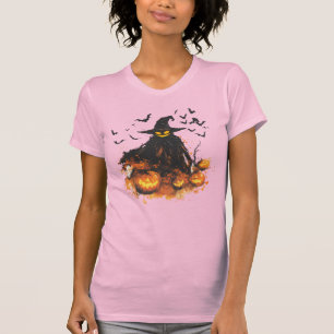 Ond Pumpa Skördeman Halloween T-Shirt – Kuslig