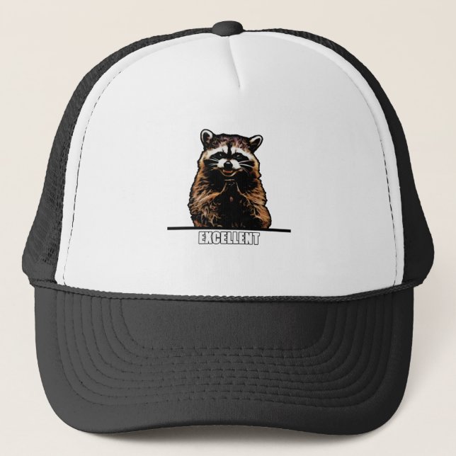 Ond Raccoon Truckerkeps (Framsida)