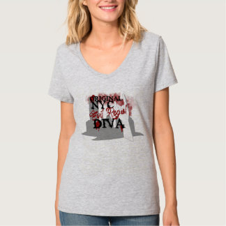 Ond Regal Diva för NYC - Dana upplaga T-shirt
